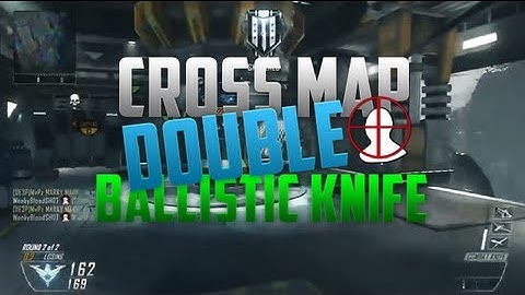 Double Headshot ballistic knife across the map on Uplink