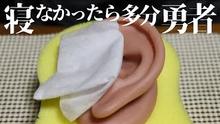 [ASMR] 絶対に確実に全員が多分寝る耳のマッサージ (ウェットティッシュ) (No Talking)