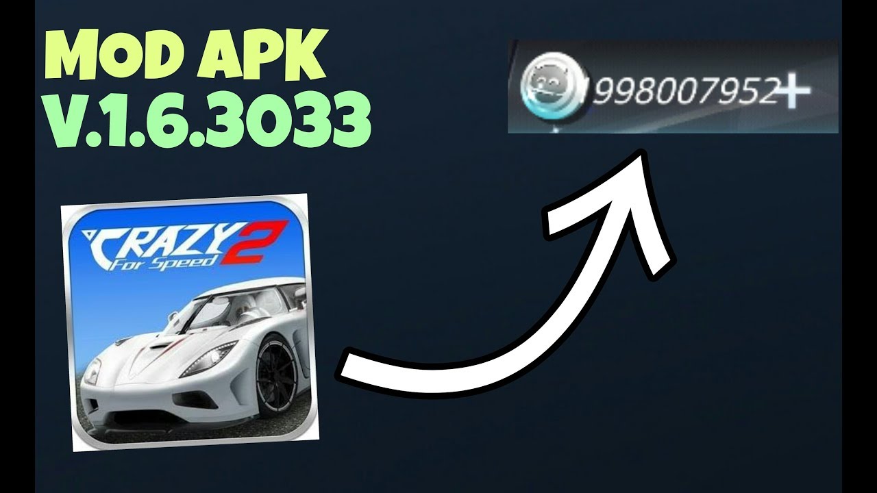 🔥Crazy for Speed Mod APK [Moedas + Infinitas] V.1.6.3033 Para