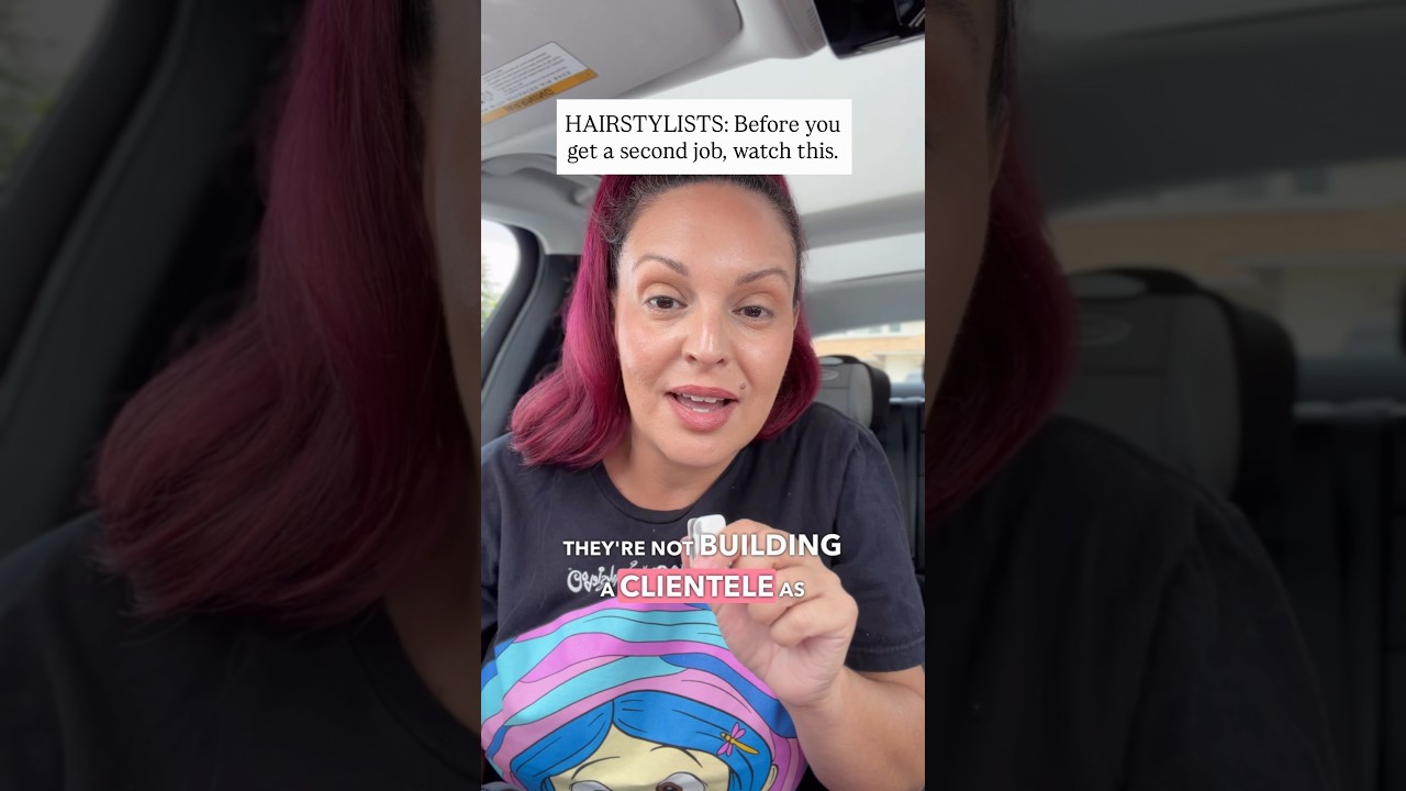 Before You Get a Second Job, Watch This | Hairstylists #hairstylistlife