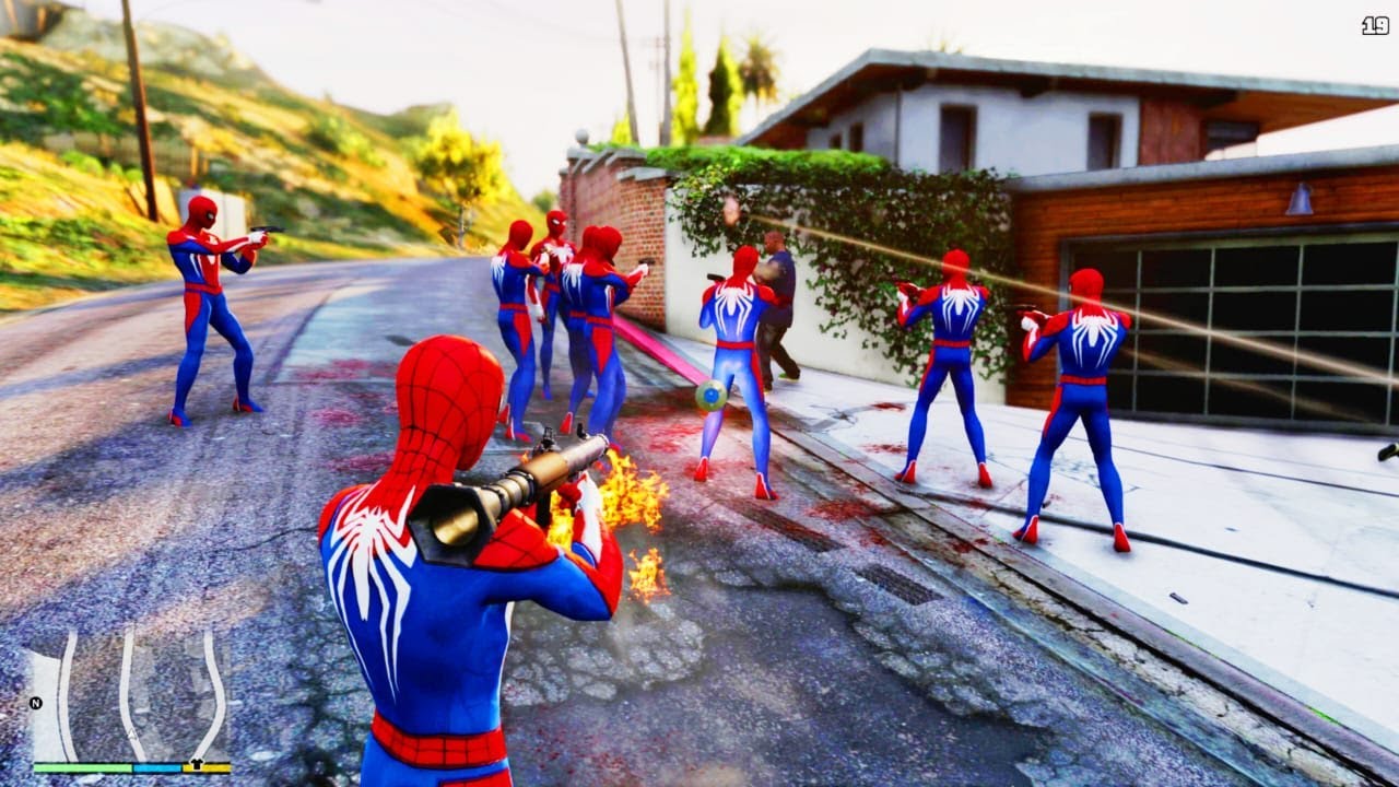 Spider-Man Gone Wrong  | GTA 5 Funniest & Craziest Fails