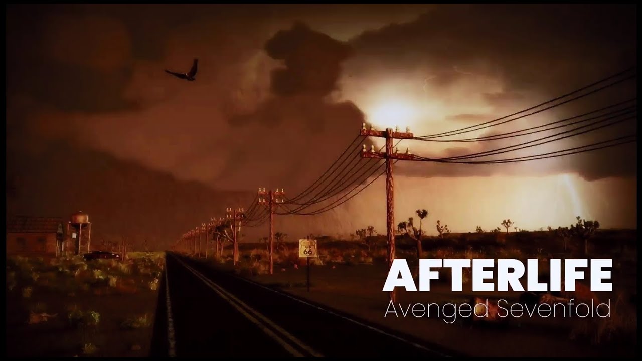Avenged Sevenfold - Afterlife [Lyrics on screen] [Full HD] 