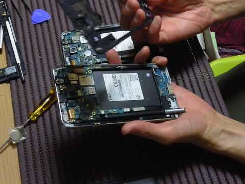 galaxy note3 分解ニコイチ - YouTube