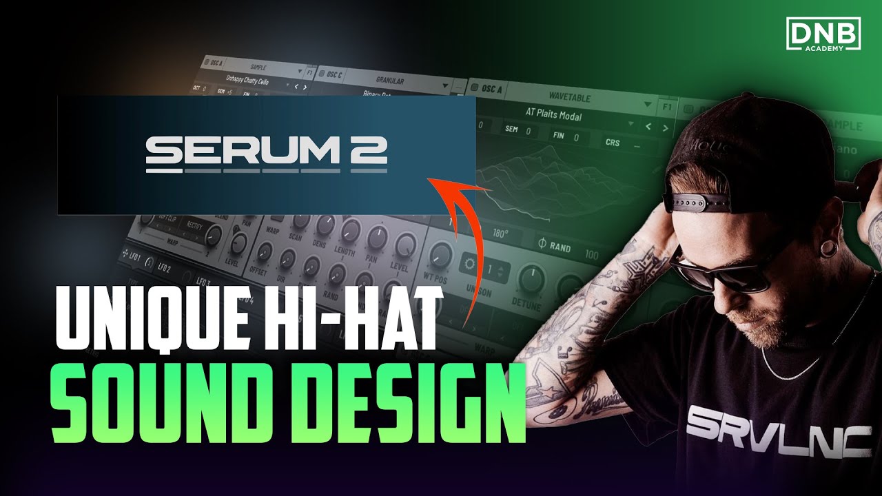 Звуковой дизайн хай-хэта в Serum 2 с использованием Convolve и FM от Noise