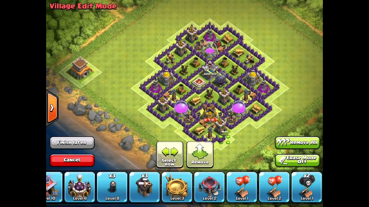 Clash of Clans - W/ Air Sweeper! (TH8) Farming BASE!
