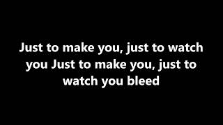 five finger death punch - watch you bleed (lyrics)