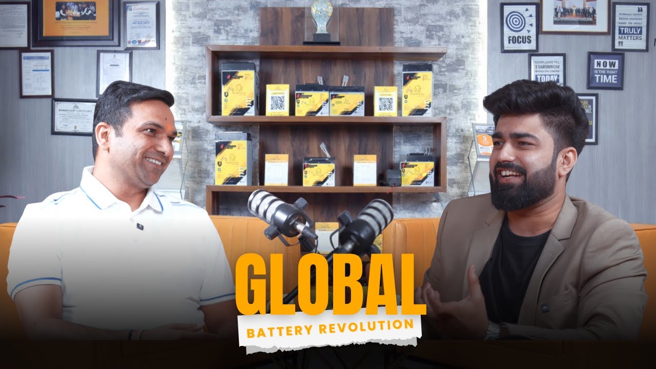 The Global Battery Revolution  Ft. Sachin Gupta (COO) | Maxvolt Energy
