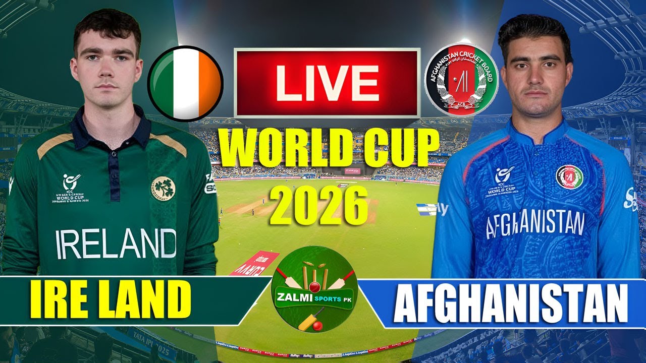 🔴AFG U19 vs IRE U19, 35th Match | ICC Under 19 World Cup 2026 - Live Cricket Match Score Commentary