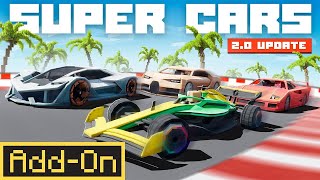 SUPERCARS 2.0: Insane Builds, Epic Drifts & Wild Races in Minecraft Bedrock! screenshot 4