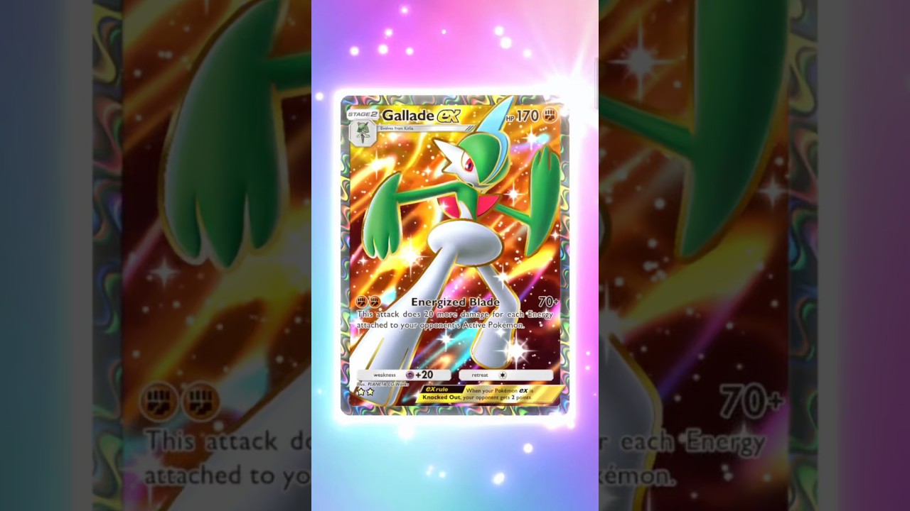 Super Art Gallade Ex In Pokémon Tcg Pocket! 