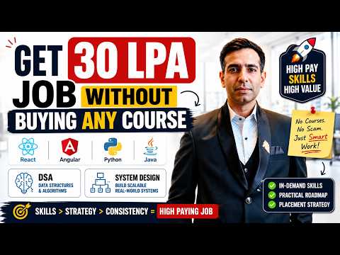 30 LPA job | Learn anything for FREE | Secret Revealed | Job Switch