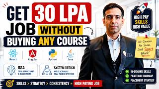 30 LPA job | Learn anything for FREE | Secret Revealed | Job Switch