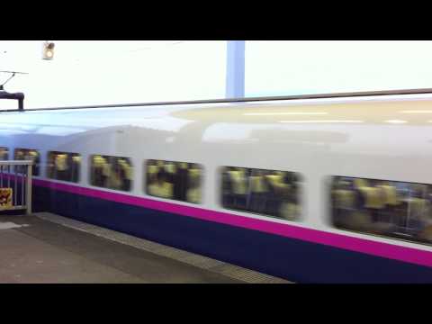 つばさ・やまびこ143号 E3系1000番台+E2系1000番台 福島駅到着