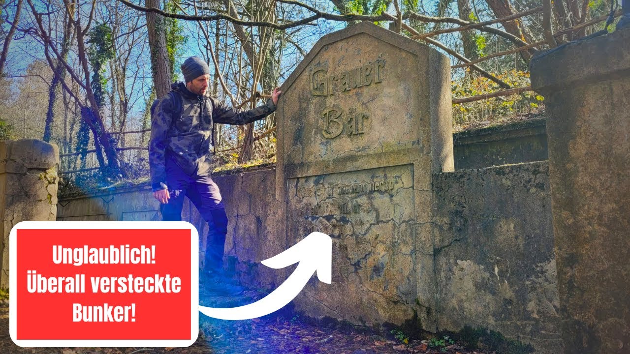 😱 Невероятно, сколько здесь скрытых немецких бункеров?