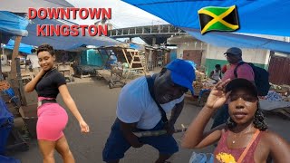 ALONE IN DOWNTOWN KINGSTON JAMAICA AS AN AFRICAN GIRL