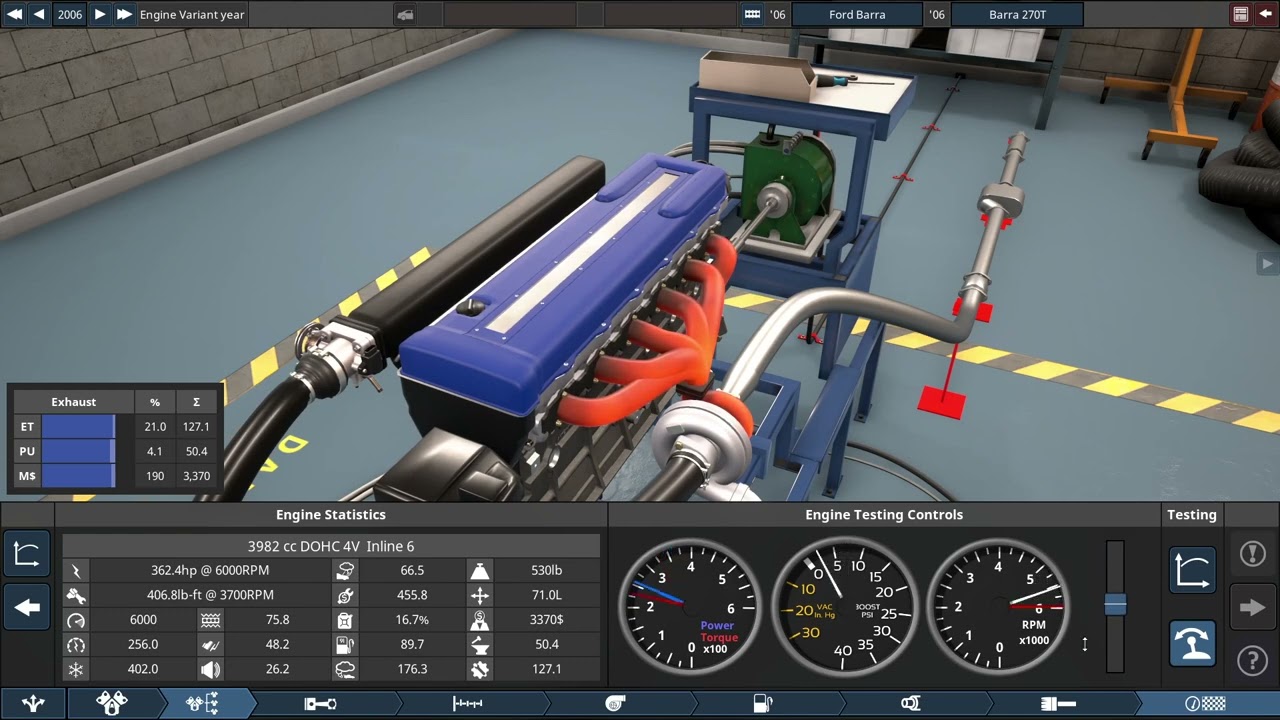 Automation - Ford Barra Engine Replica