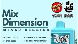 War Bar 9500Puffs (Denkat X Demon Vape) Review