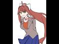 Monika does her pose [DDLC Animation]