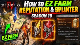 How to EZ Farm Reputation & Splinter in Season 15