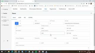 SIRIUS ERP LITE - Emissão de nota fiscal screenshot 2