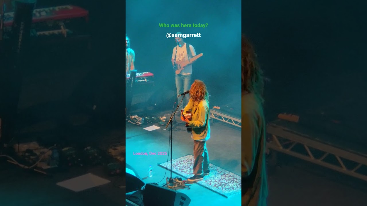 @SamGarrettMusic Sam Garrett live in London, Dec 2025. thanks for the brilliant evening
