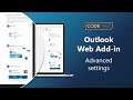 CodeTwo Signatures Web Add-in for Outlook: Advanced settings