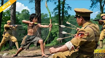 2025 Kung Fu Action Movie: Special forces use jungle sniping tactics to eliminate a company of Japs!