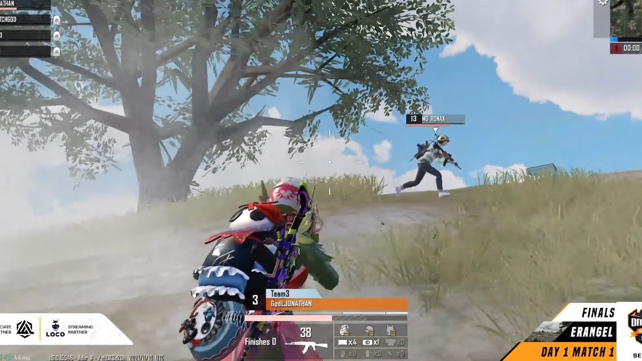 JONATHAN 1V4 MGZed 🔥😱 born champion or what ? 