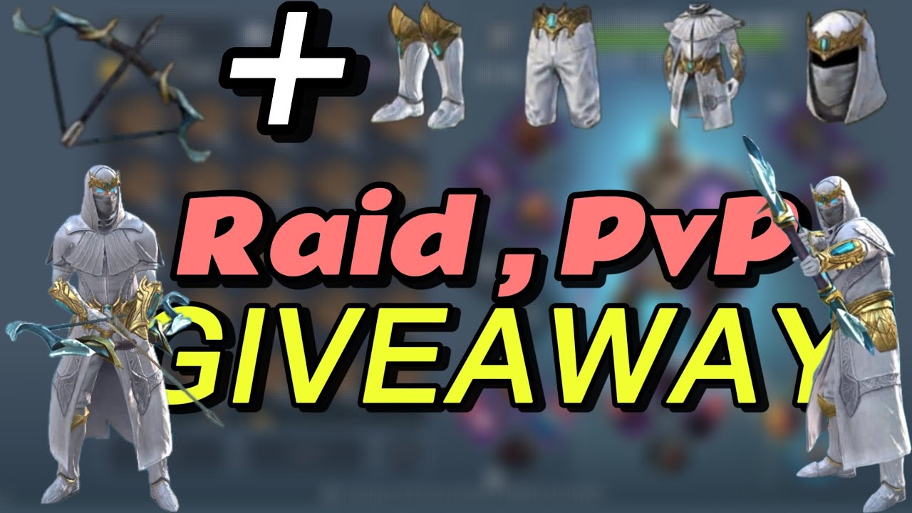 Lucky Raid , legendary Giveaway & PvP solo - 