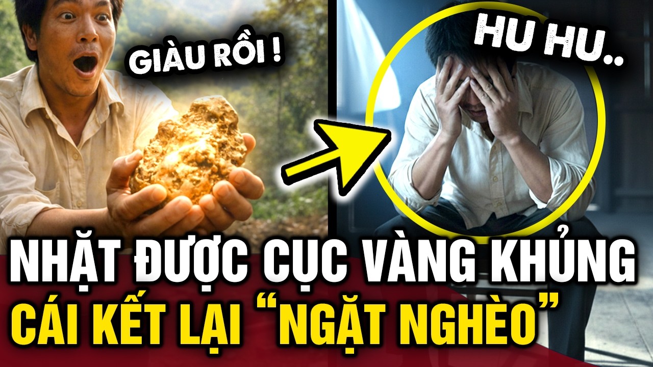 Người đàn ông nhặt được KHỐI VÀNG KHỦNG nhưng cái kết lại khiến ông vô cùng KHỔ SỞ | Tin 3 Phút