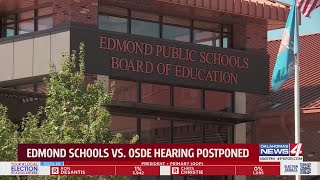 Edmond Schools vs. OSDE hearing postponed