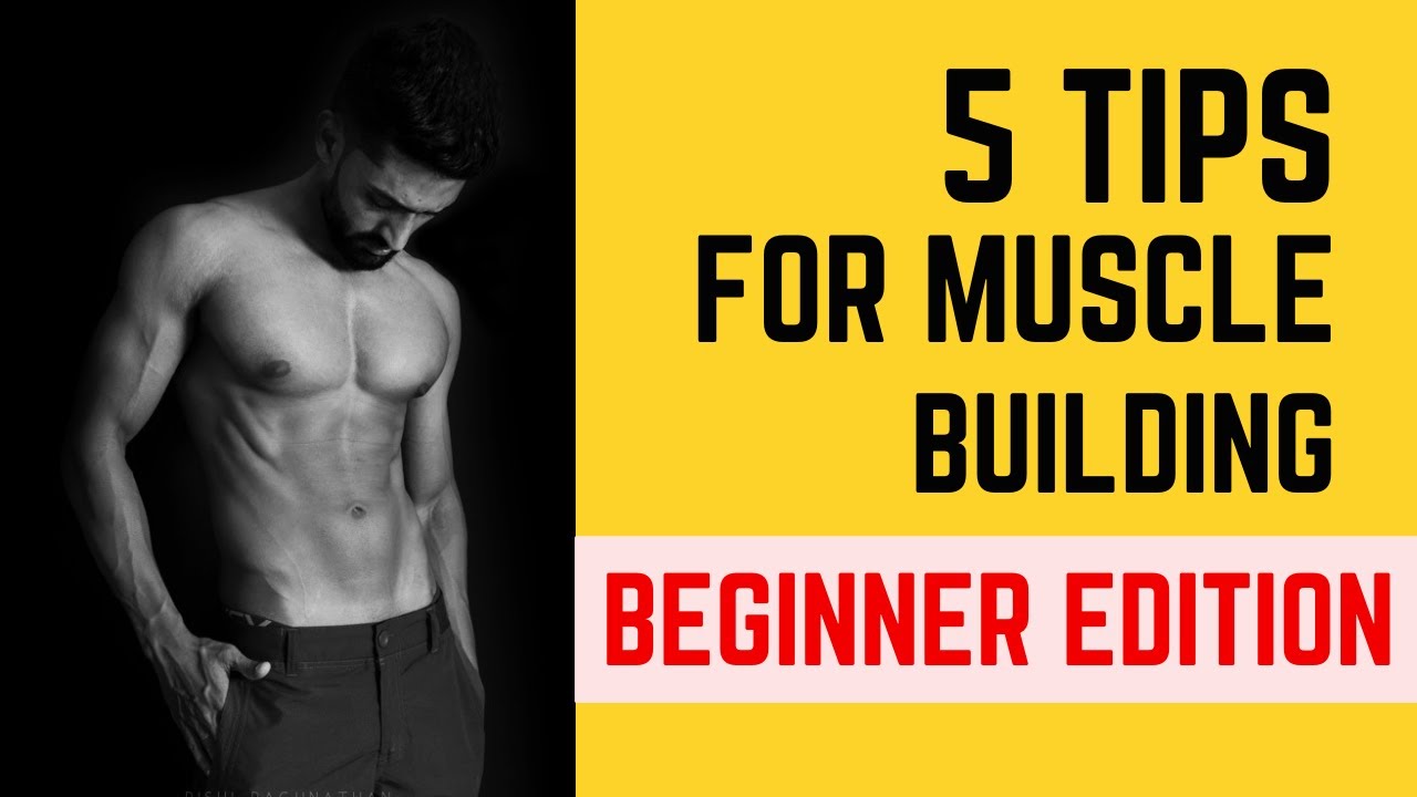 Five Tips for Muscle Building as a Beginner | Tamil | Get Fit With Akash