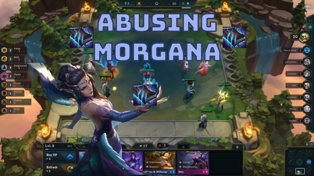 First Win On New TFT Set| Morgana is so BROOOKKEEEENNN