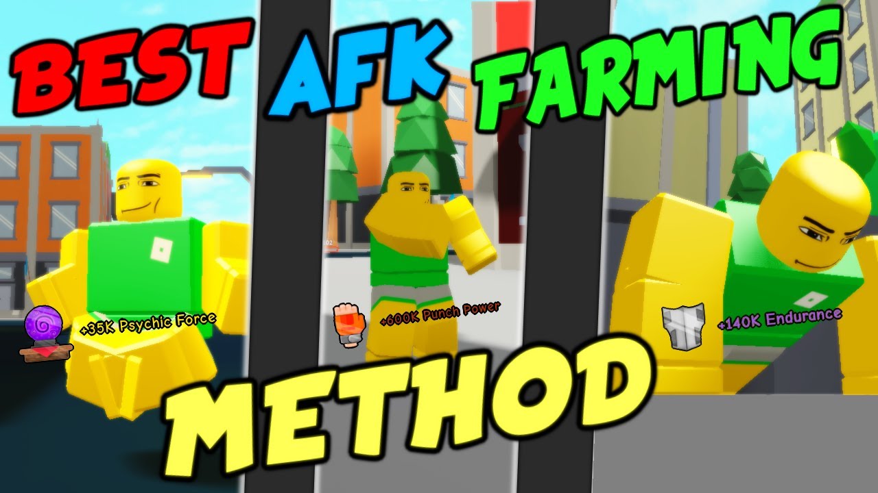How To Afk Farming Without Dying Or Disconnected In Roblox Power