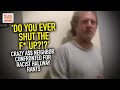 'Do You Ever Shut The F* Up?!?' Crazy A$$ Neighbor Confronted For Racist Hallway Rants