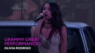 Watch Olivia Rodrigo's Emotional 'drivers license' Performance In 2022 | GRAMMY Great Performances