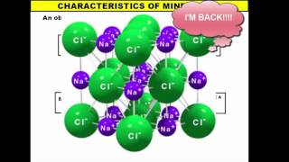Characteristics of Minerals @mrfox218