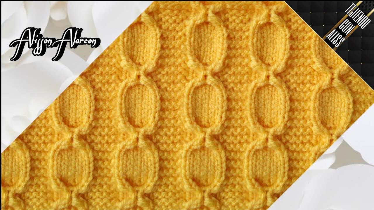 #621 - TEJIDO A DOS AGUJAS / knitting patterns / Alisson . A