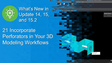 21 Incorporate Perforators in Your 3D Modeling Workflows