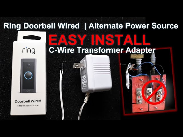 Ring Doorbell Wired 2021, How To Install Wiring For Ring Doorbell
