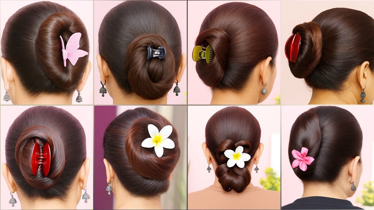 Busy Girls Ke Liye 5 Claw Clip Hairstyles | Quick & Stylish