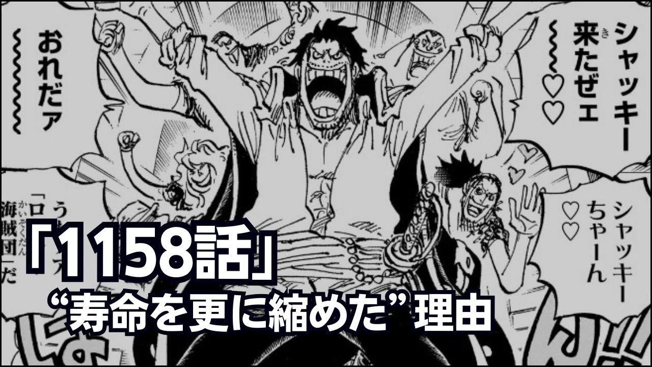 【ワンピース】1158話「ロックスvsハラルド」が作品の寿命をさらに縮めた理由