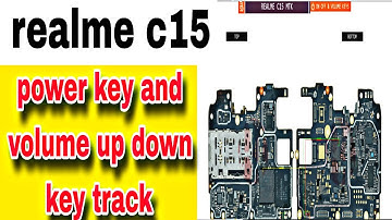 Realme c15 mtk power key and volume up down key all track// jumper solution @techmobile007
