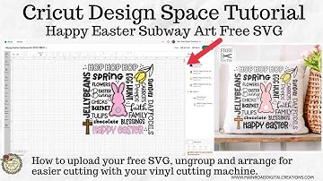 Cricut Design Space Tutorial - How to Upload & Arrange This Week