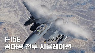 명품 전투기, F-15E의 공중전은 어떤 모습일까? | DCS World 시뮬레이터