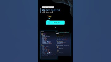 Animated Order Button #codewith_muhilan #css #coding #gsap