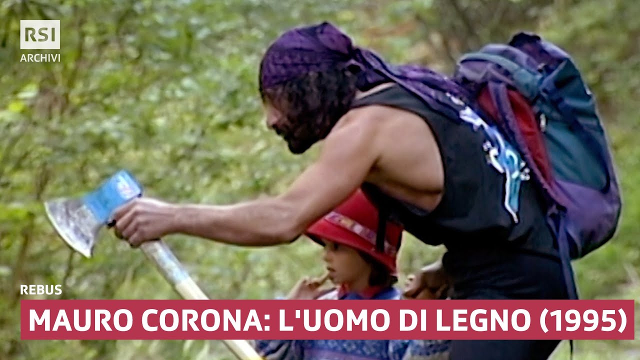 Mauro Corona: l'uomo di legno (1995) | Rebus | RSI ARCHIVI