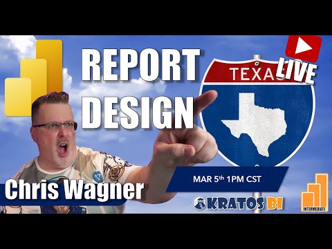 Creating a Powerful Power BI Report Design: Live Presentation Creation for Dallas Texas PUG