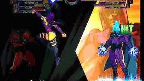MvC2 Online (360): Brett (MSP) vs useleSSSavant (MSP) 3 .:1.12.11:.