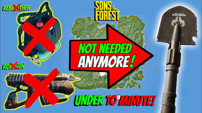 Sons of the Forest Patch 12: Pick Axe, Solafite, ??? Item, and More! -  Cinelinx